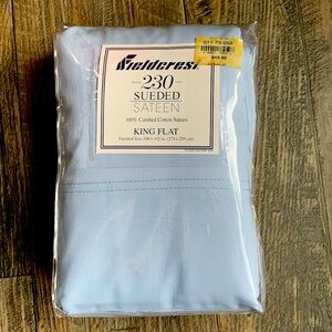 Fieldcrest Flat Sheet - king size